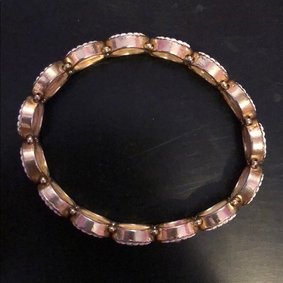 White and Gold Bracelet - Picture 3 of 3